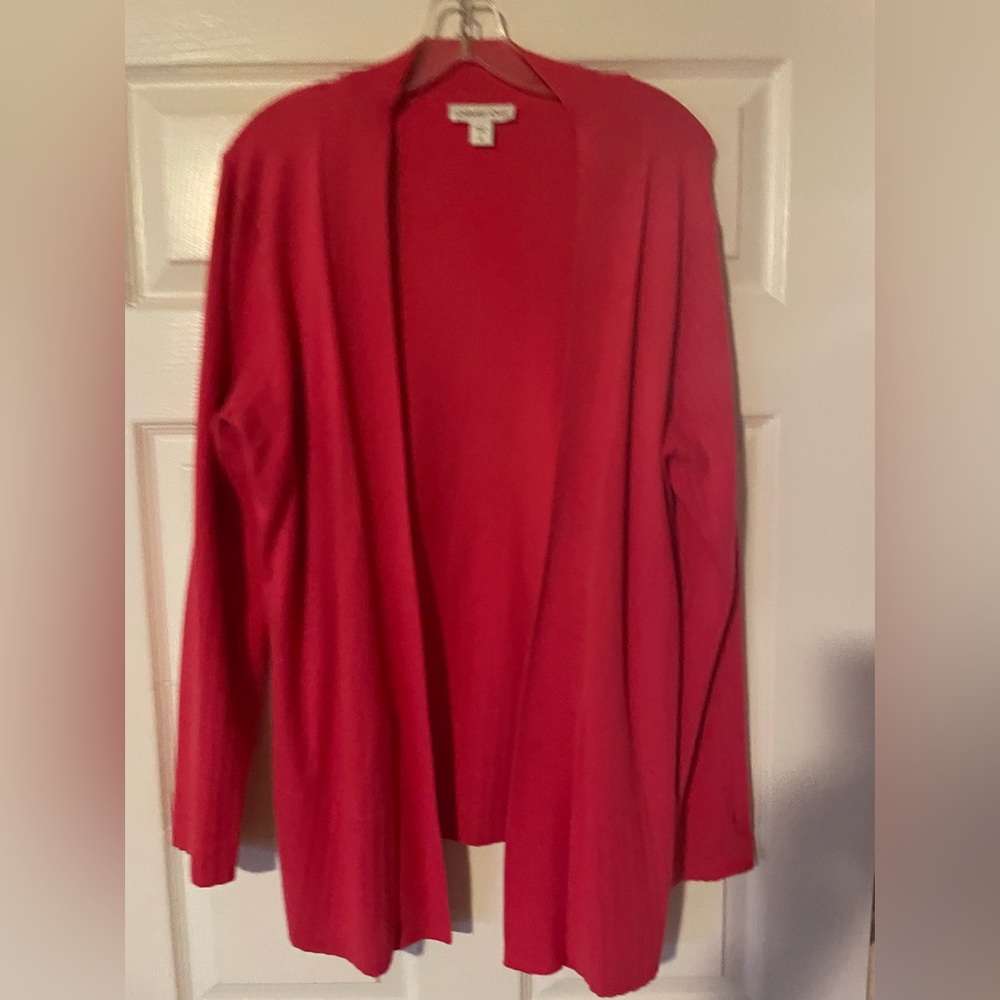 Cold water Creek size Large cardigan in pink